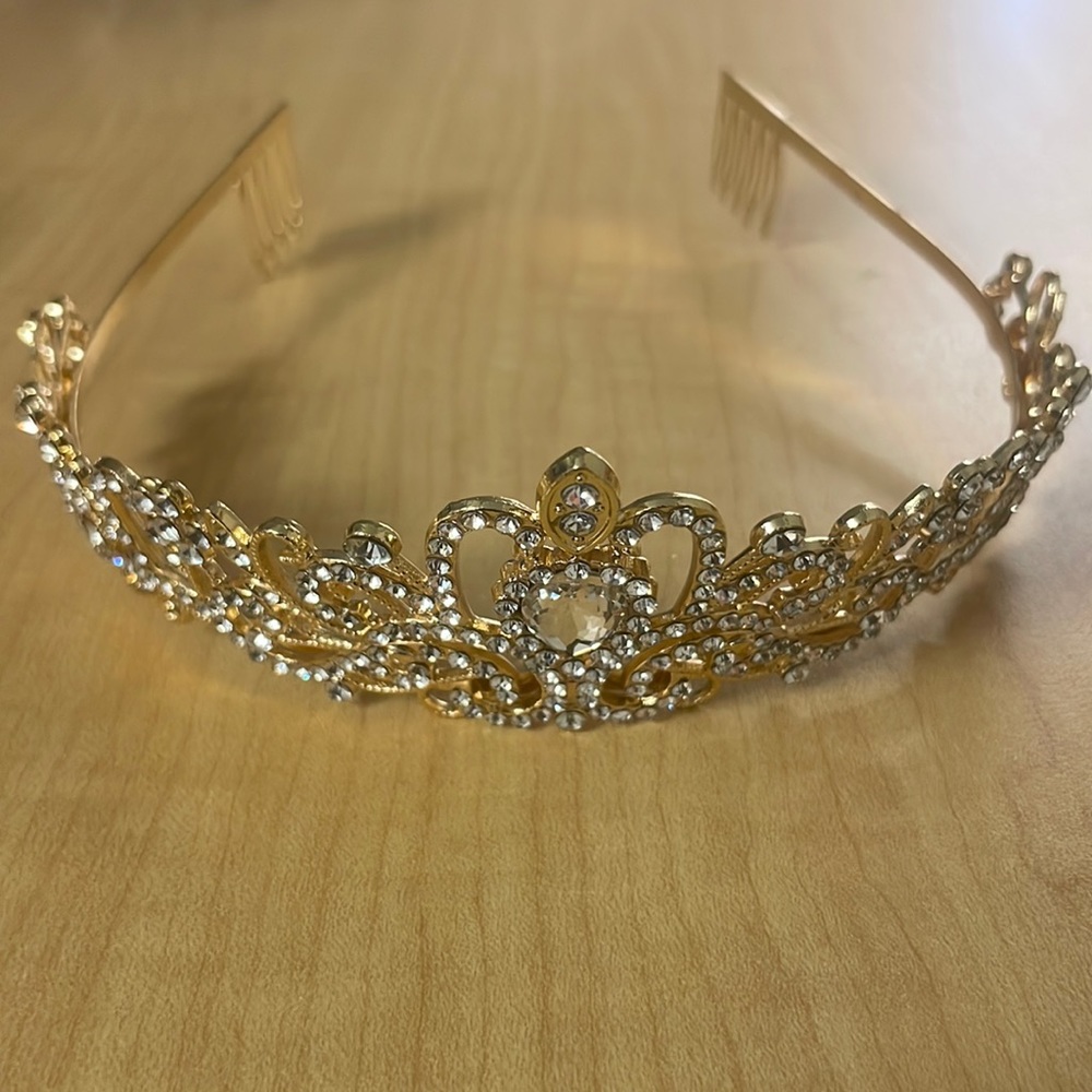 Gold and sliver tiara